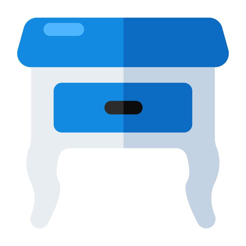 Premium download icon of drawer table vector