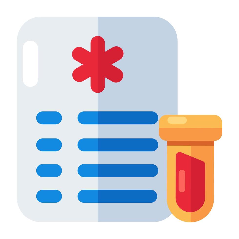 Trendy design icon of rx, medical instructions vector
