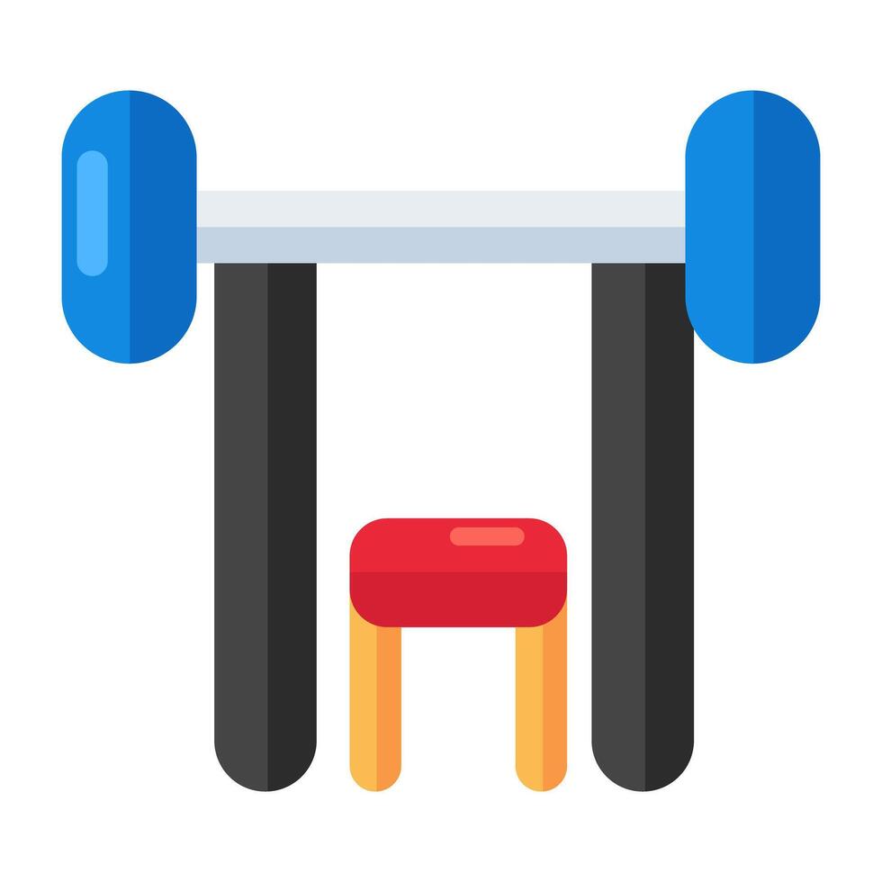 A trendy vector design of dumbbells
