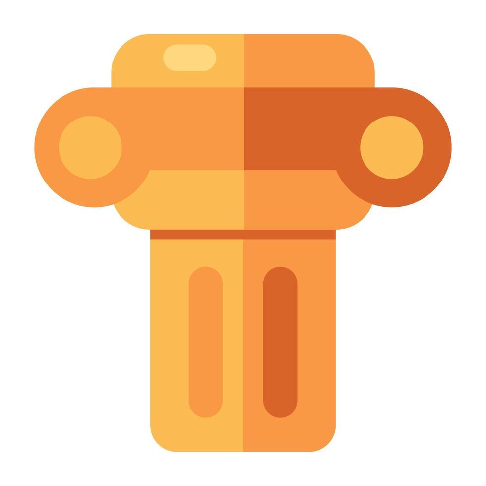 Perfect design icon of greek column vector
