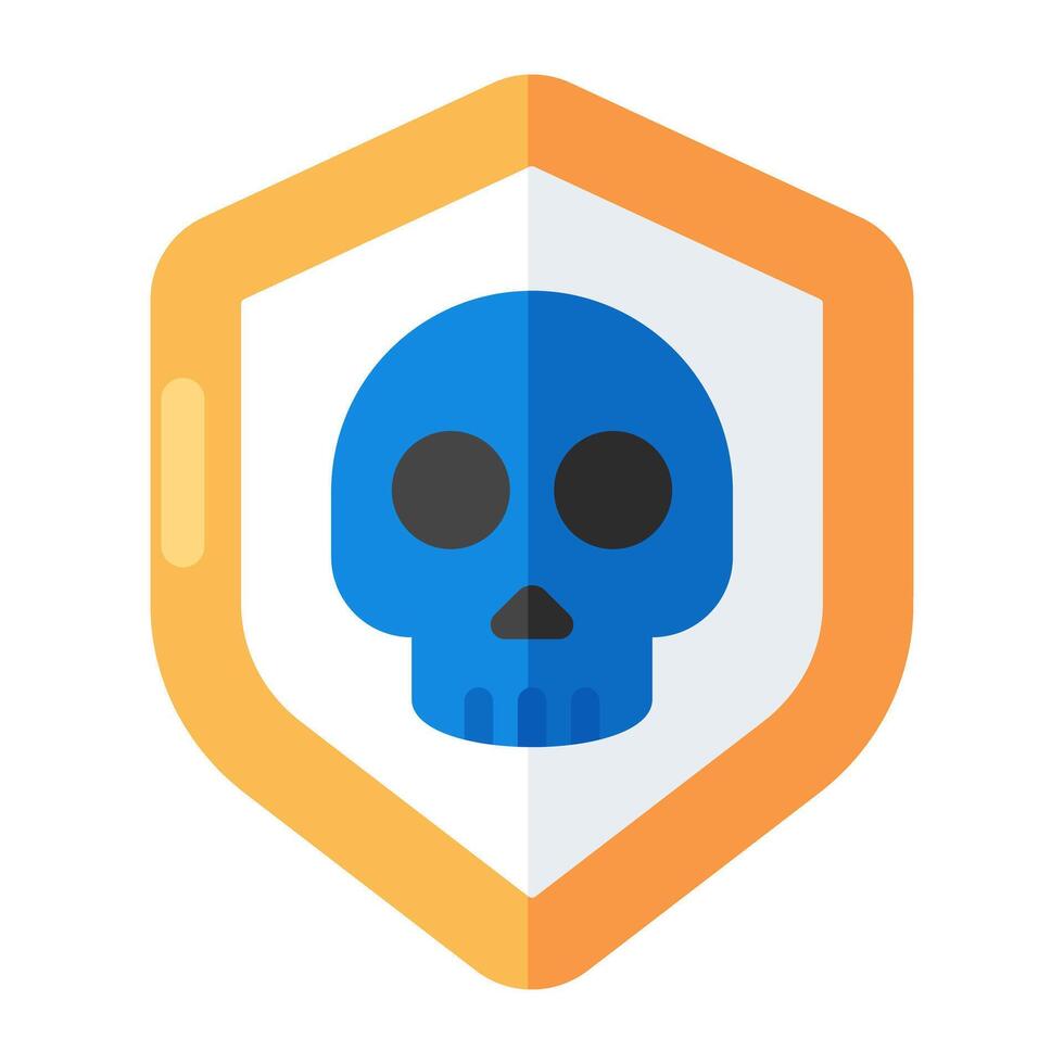 Security hacking icon, editable vector