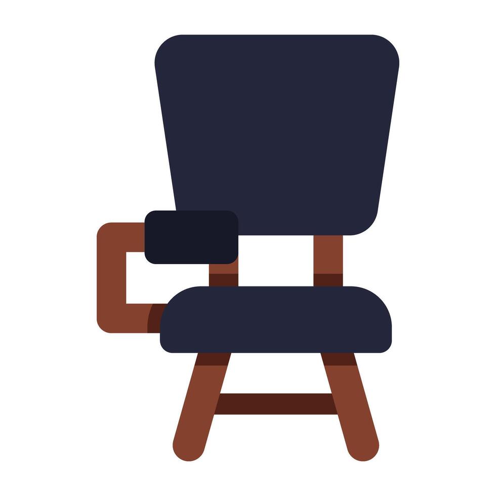 moderno diseño icono de estudiante silla vector