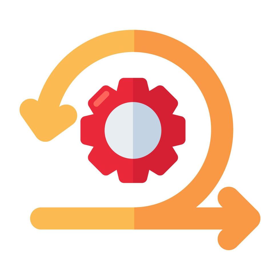 Creative design vector of agile methodology