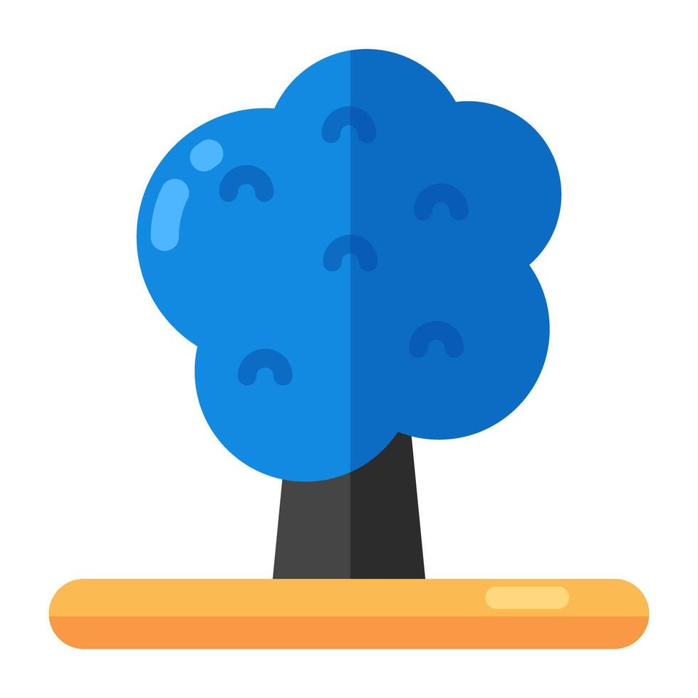 A perfect design icon of tree vector