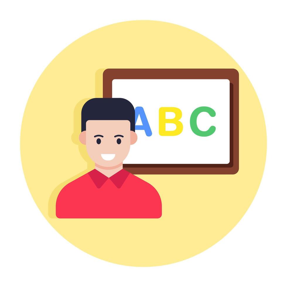 A perfect design icon of online education vector