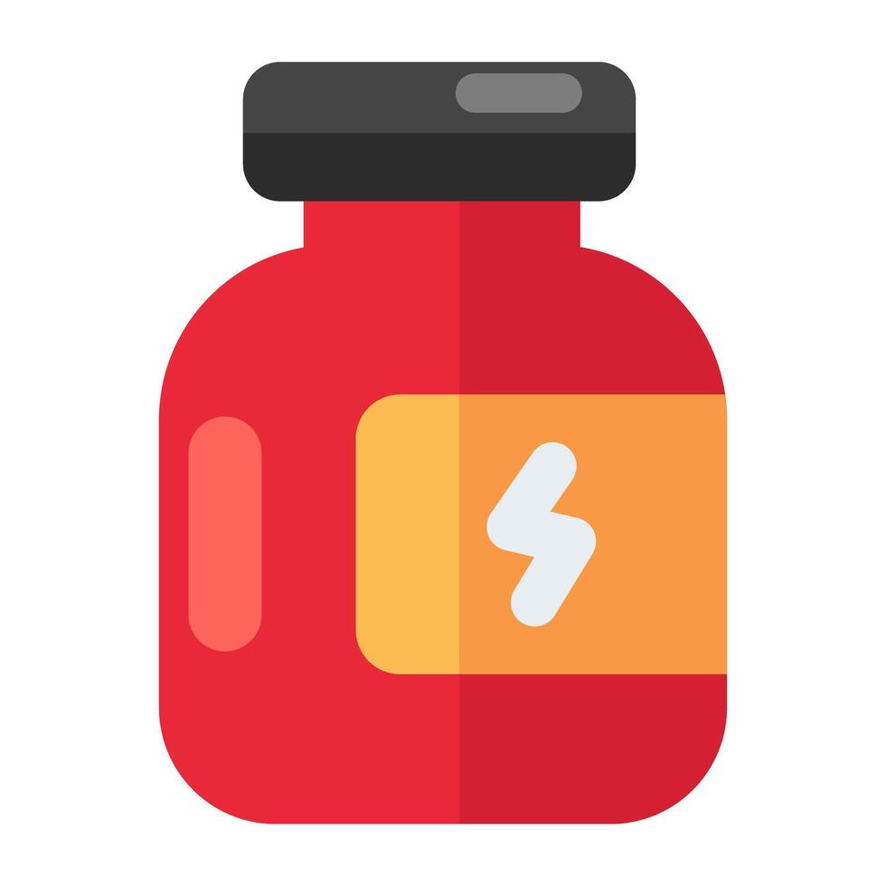 Modern design icon of vitamin bottle vector