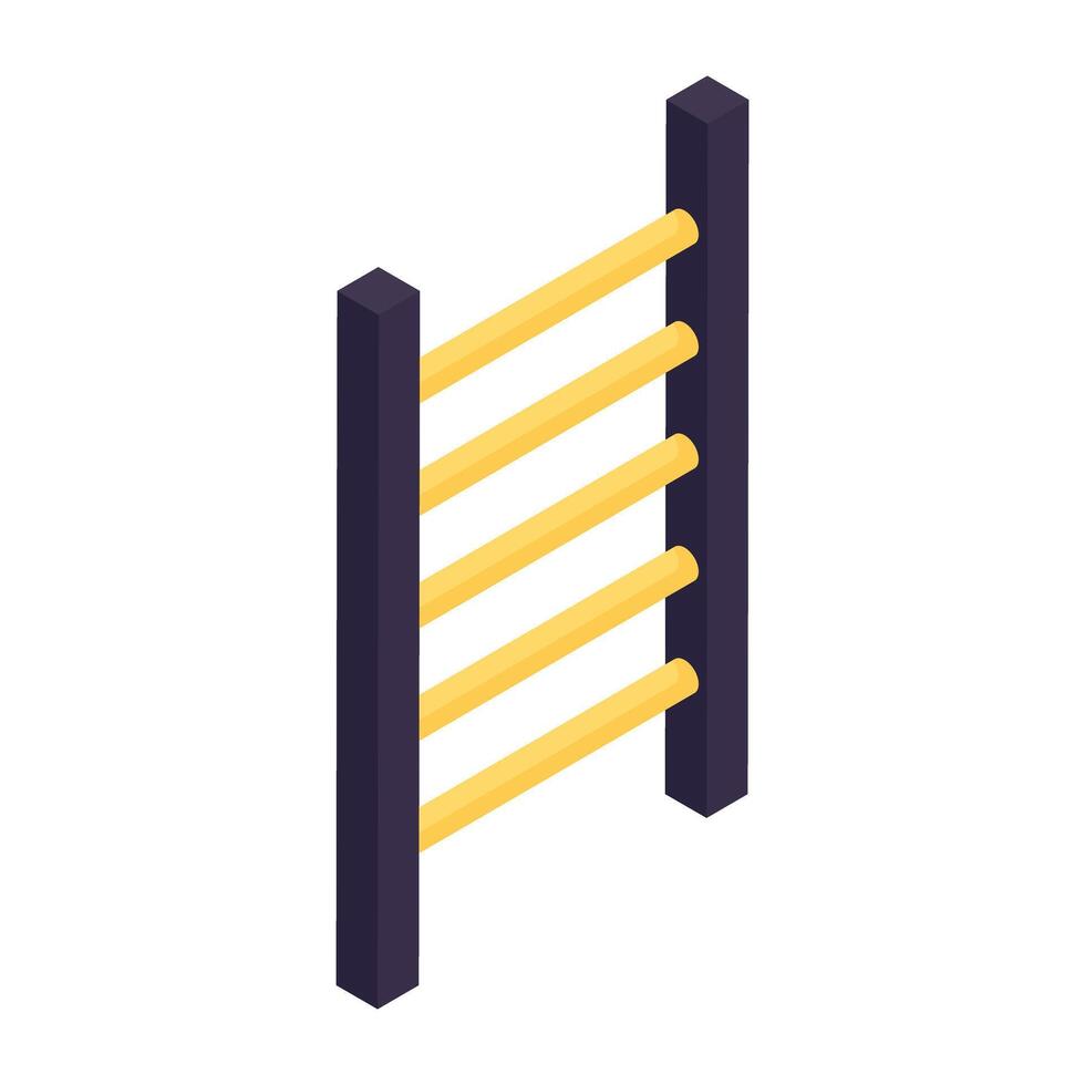 Trendy vector design of ladder