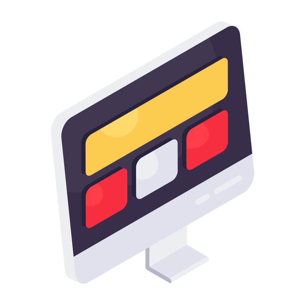 A premium download vector of web design