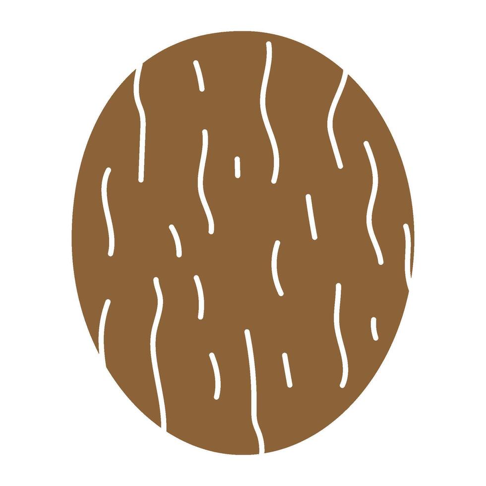 nutmeg icon vector
