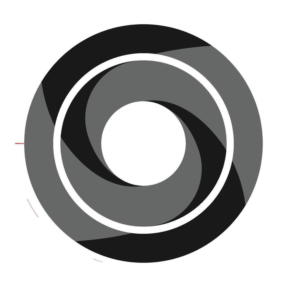 letter O logo icon vector