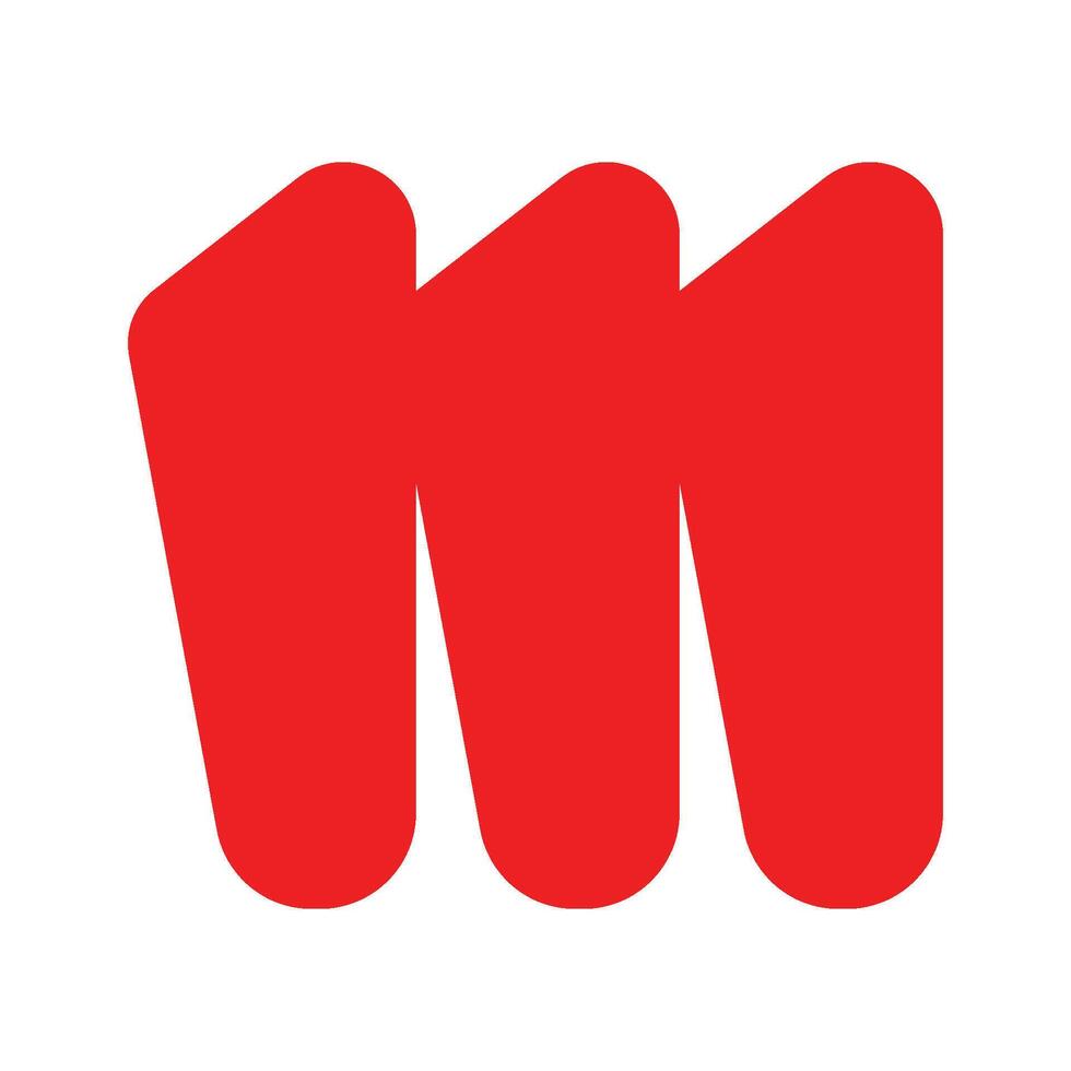 letter M logo vector