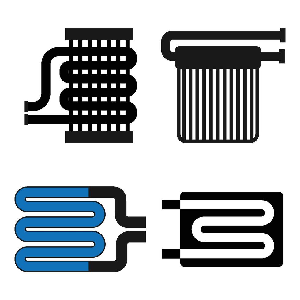 evaporator icon vector