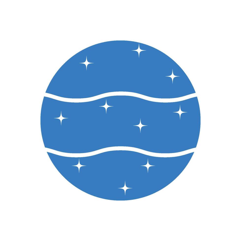 Magic crystal ball icon vector
