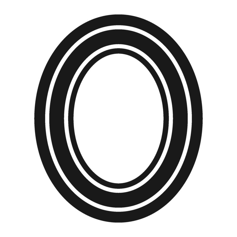 letter O logo icon vector