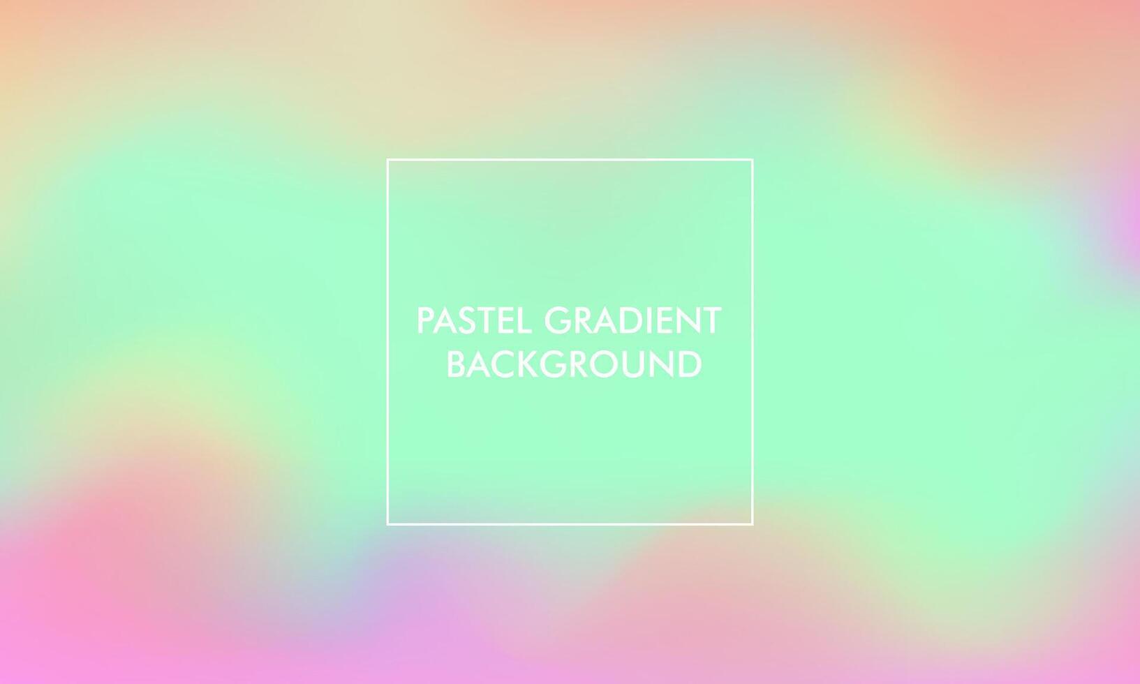 pastel abstract gradient background with colorful color vector