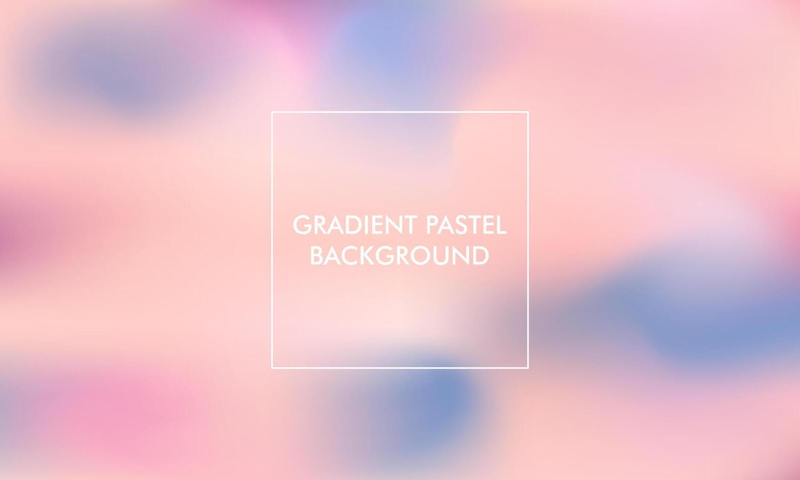 pastel abstract gradient background with colorful color vector