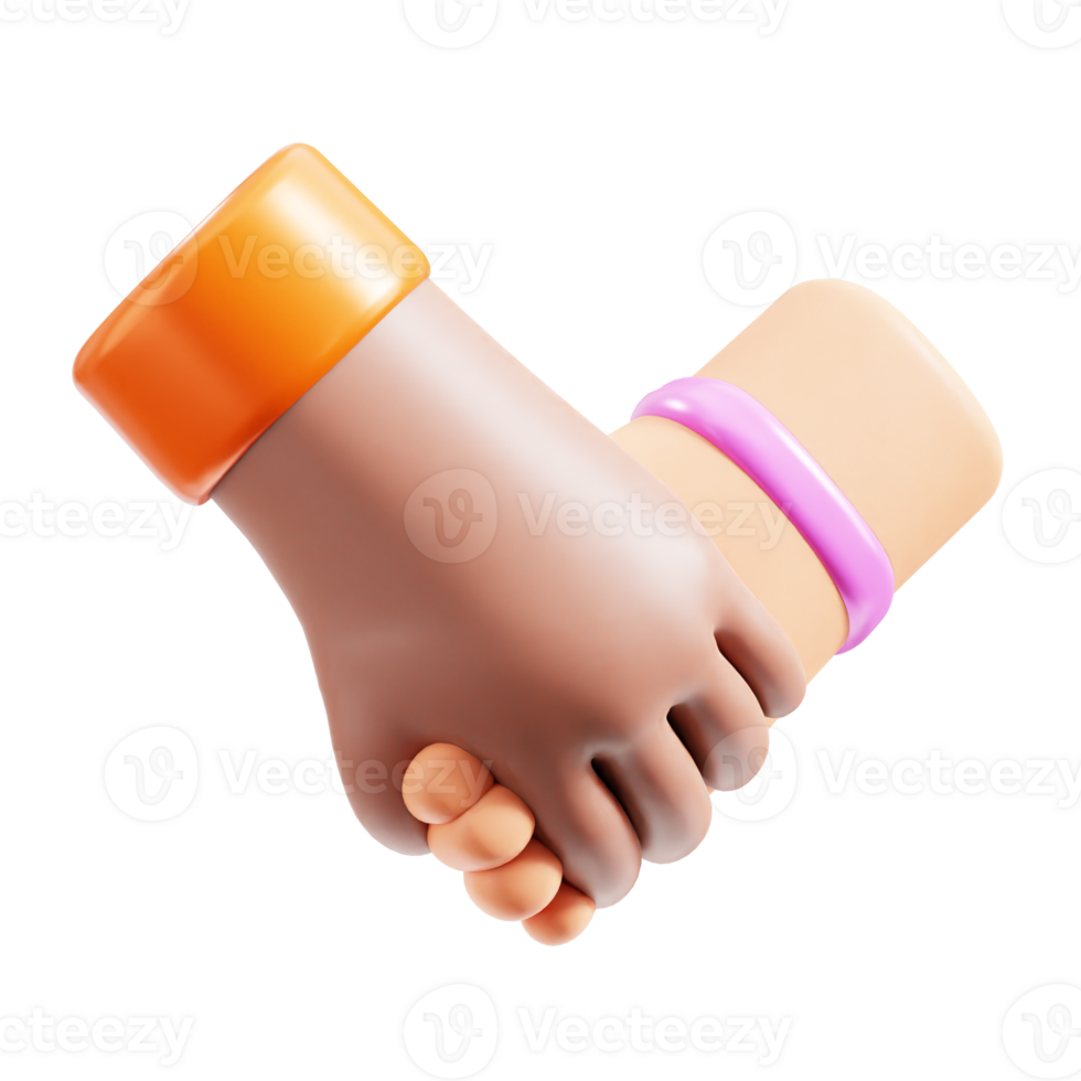3D Hand holding icon on transparent background png