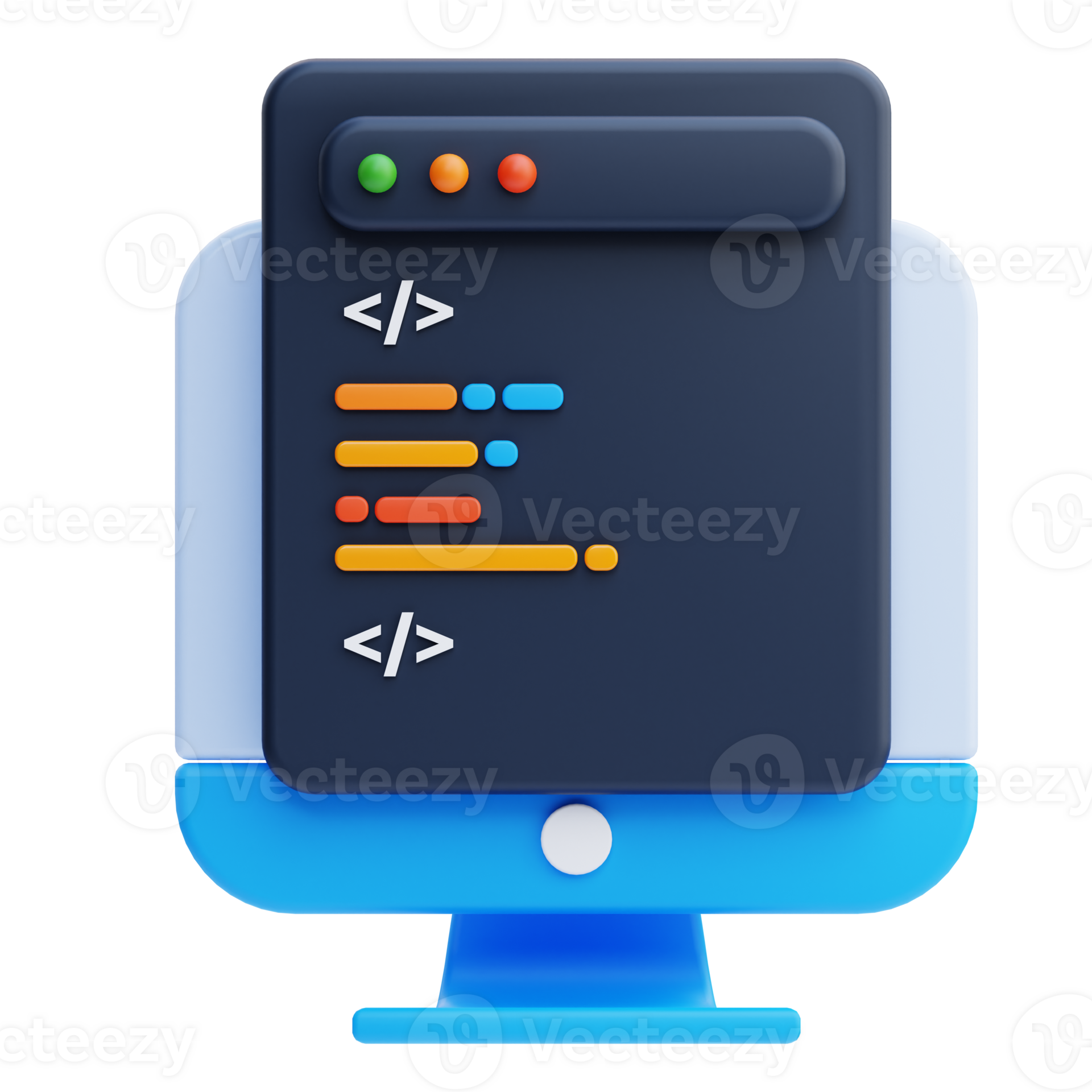 3D Coding on transparent background 41317497 PNG