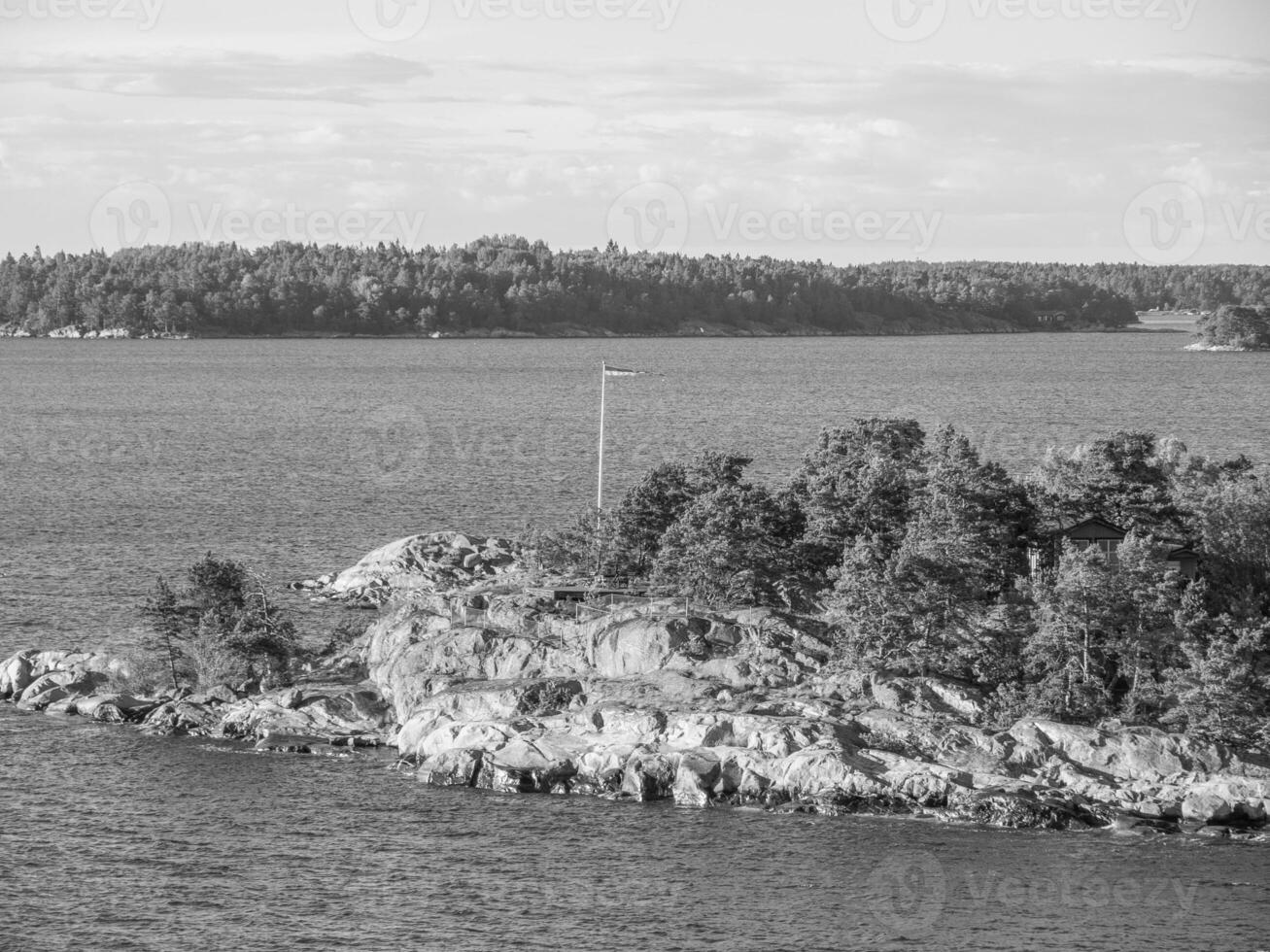 mar báltico en suecia foto