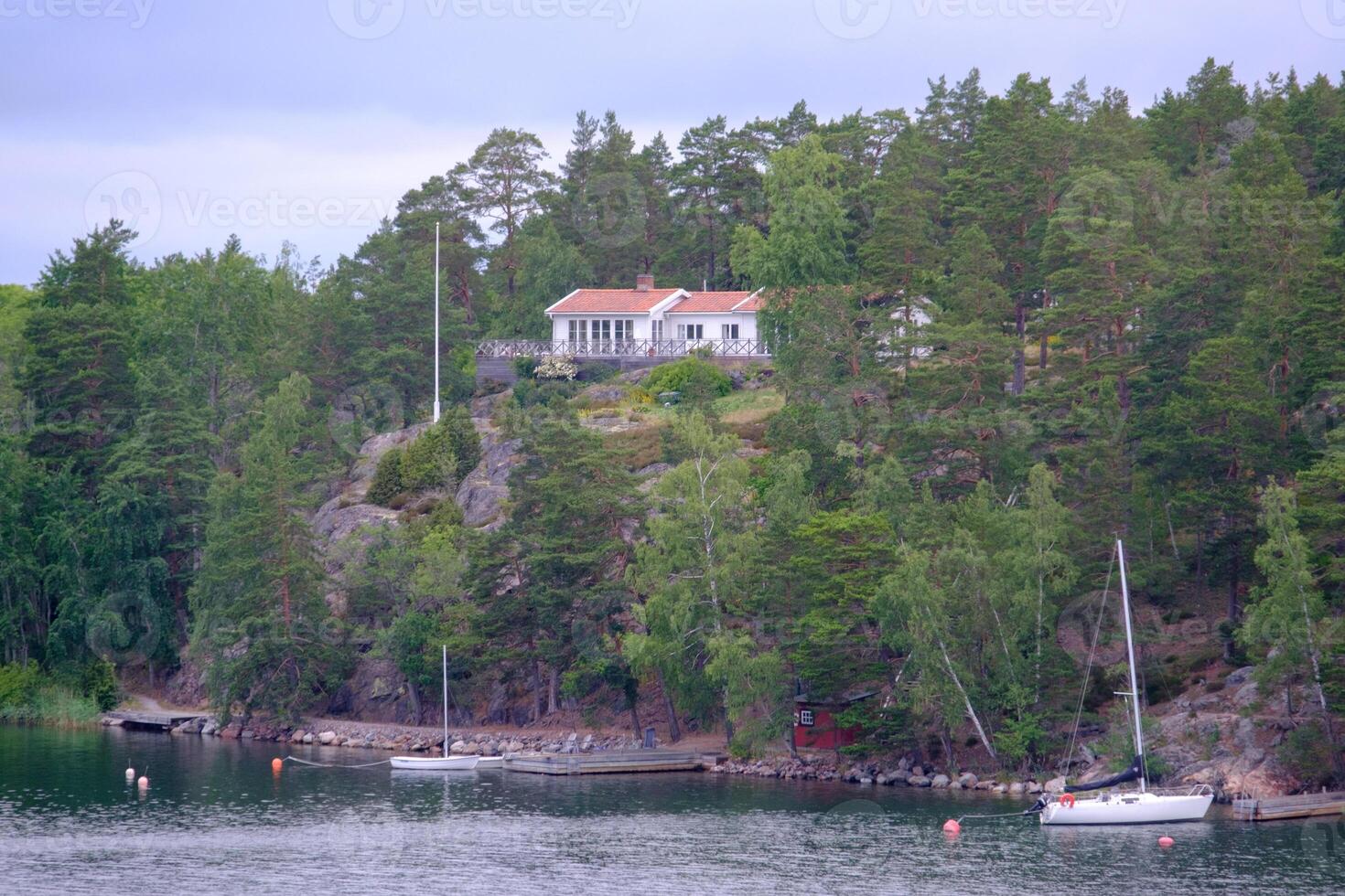 mar báltico en suecia foto