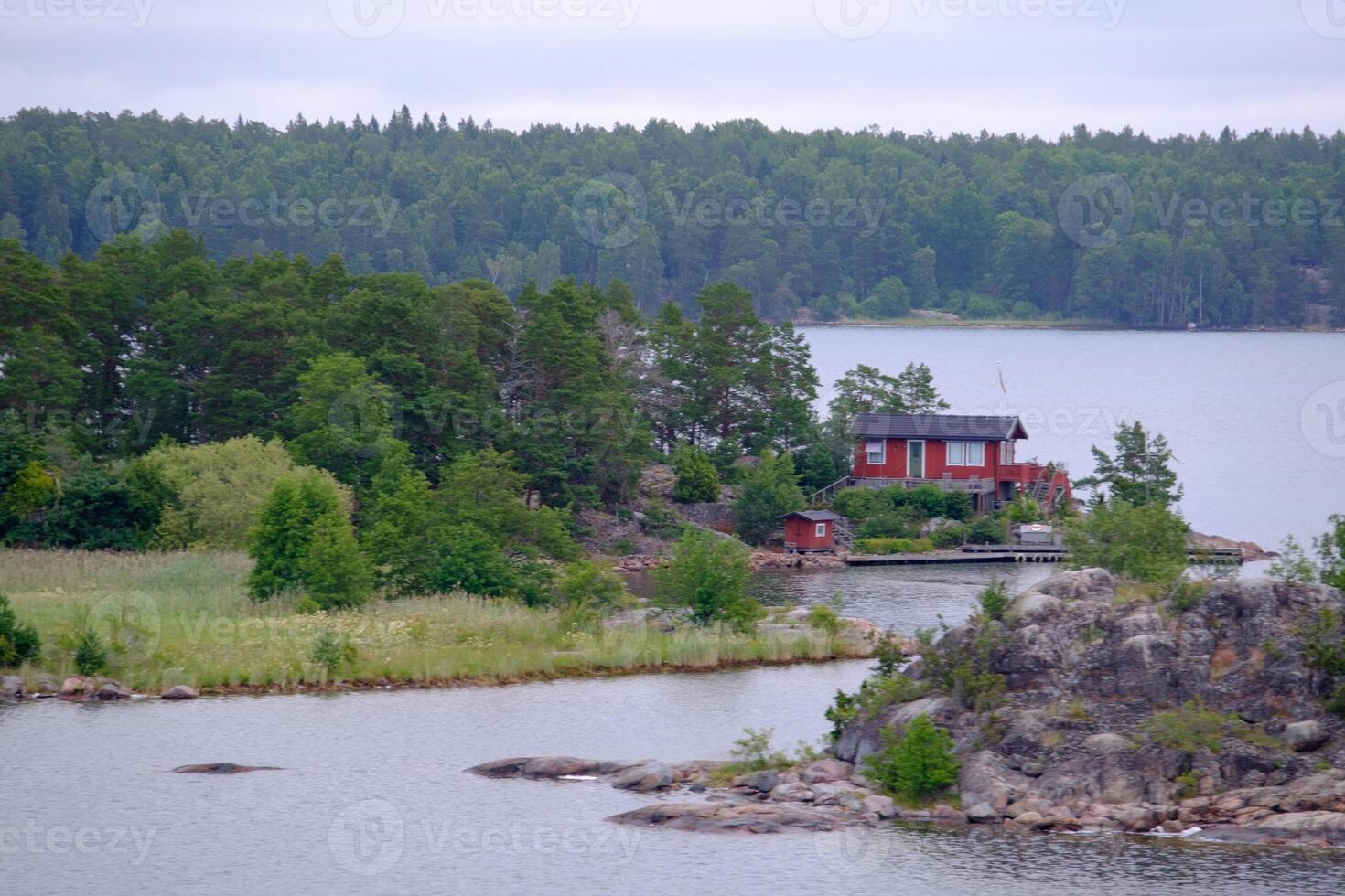 mar báltico en suecia foto