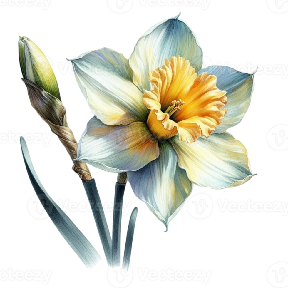 AI generated beautiful flowers spring png