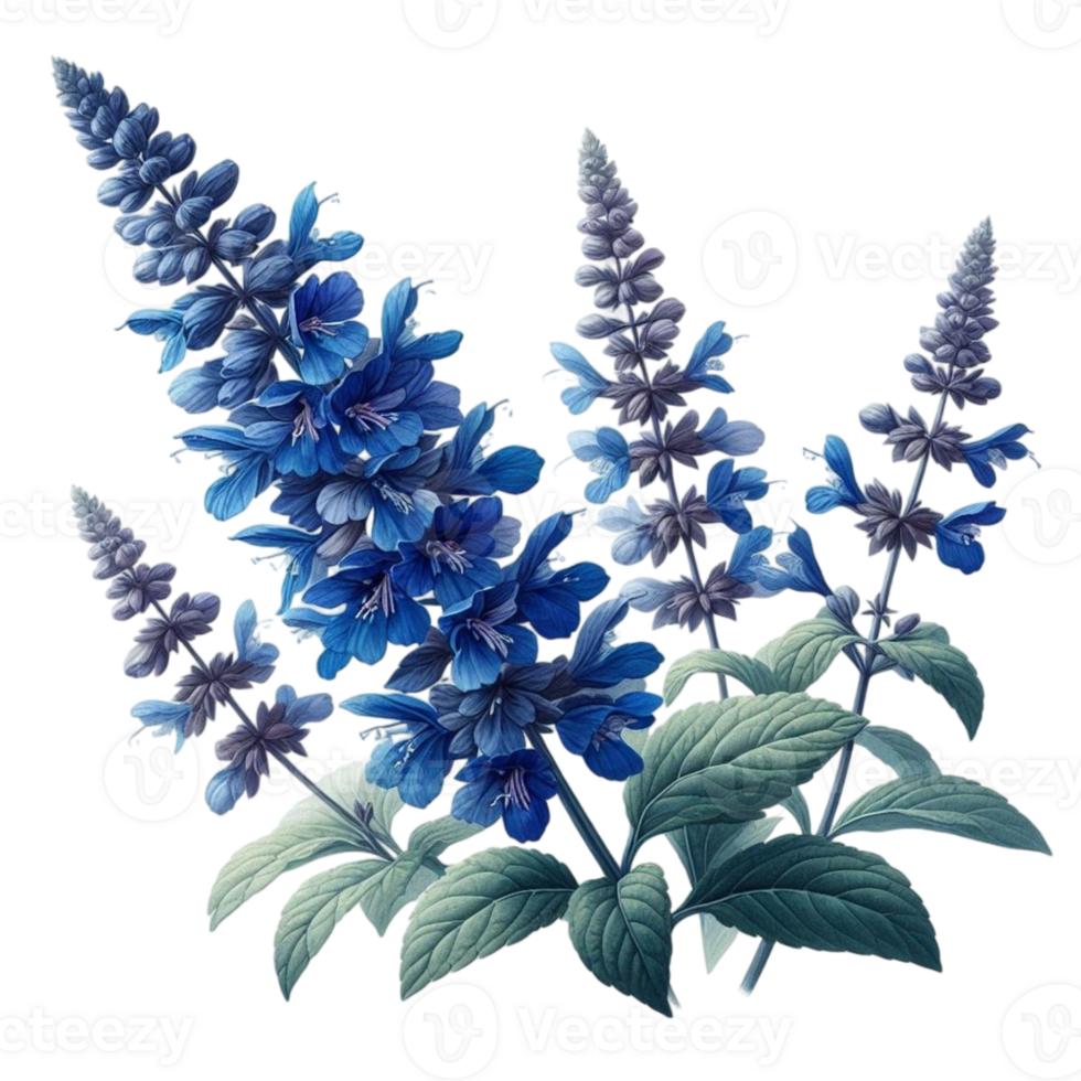 AI generated beautiful flowers spring png