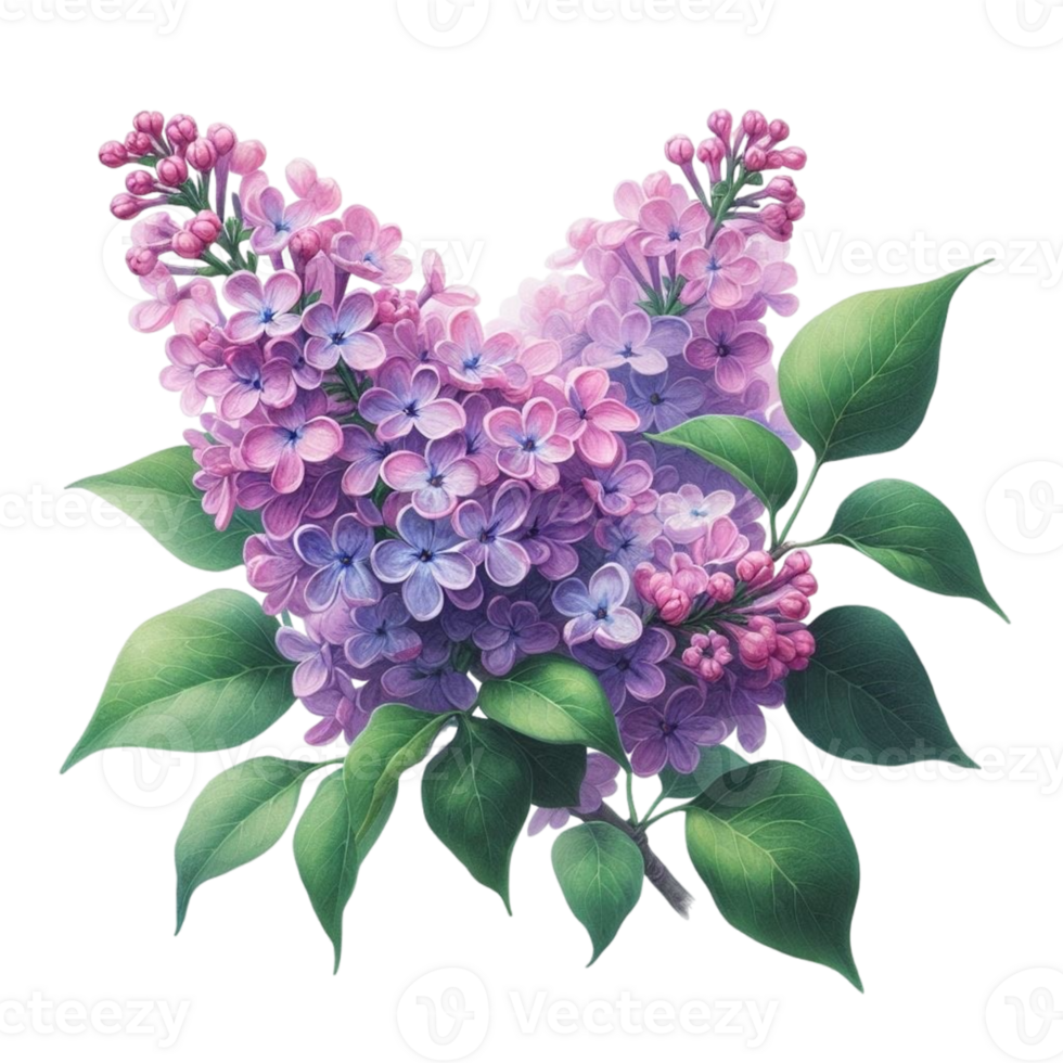 AI generated beautiful flowers spring png