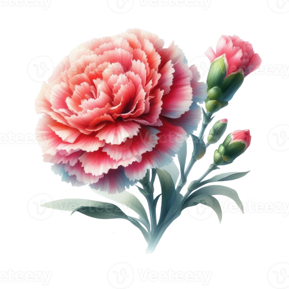 AI generated beautiful flowers spring png