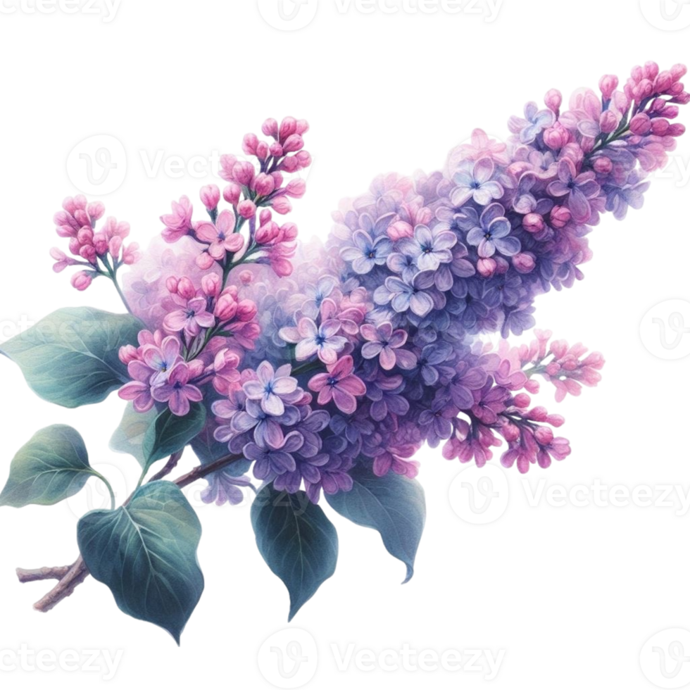 AI generated beautiful flowers spring png