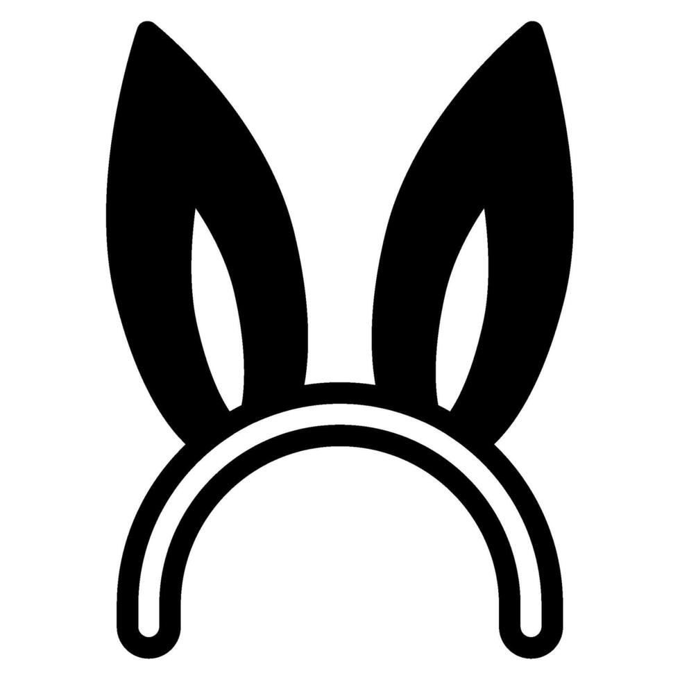Easter Bunny Ears Icon For web, app, infographic, etc vector