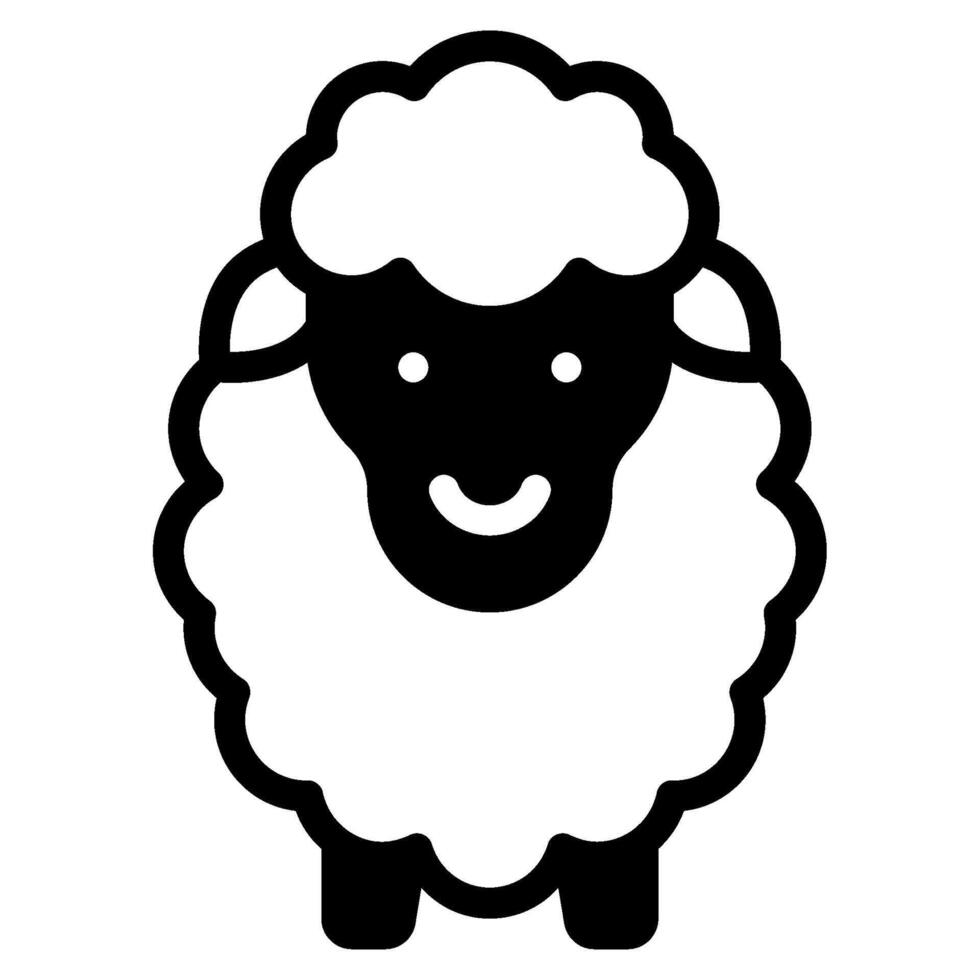 Lamb Icon For web, app, infographic, etc vector