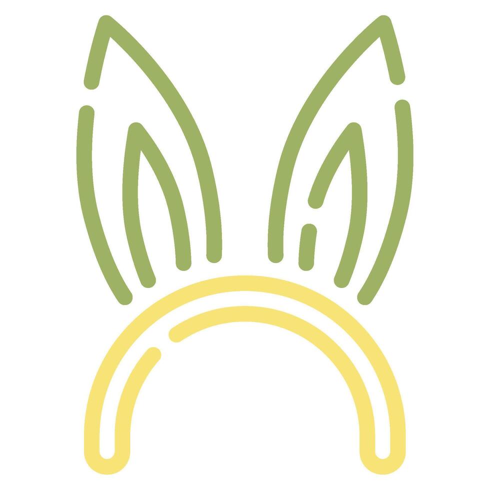 Easter Bunny Ears Icon For web, app, infographic, etc vector