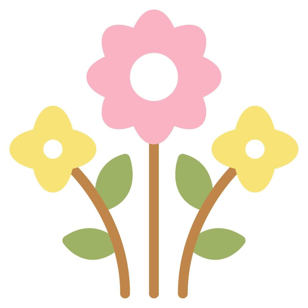 primavera florecer icono para web, aplicación, infografía, etc vector