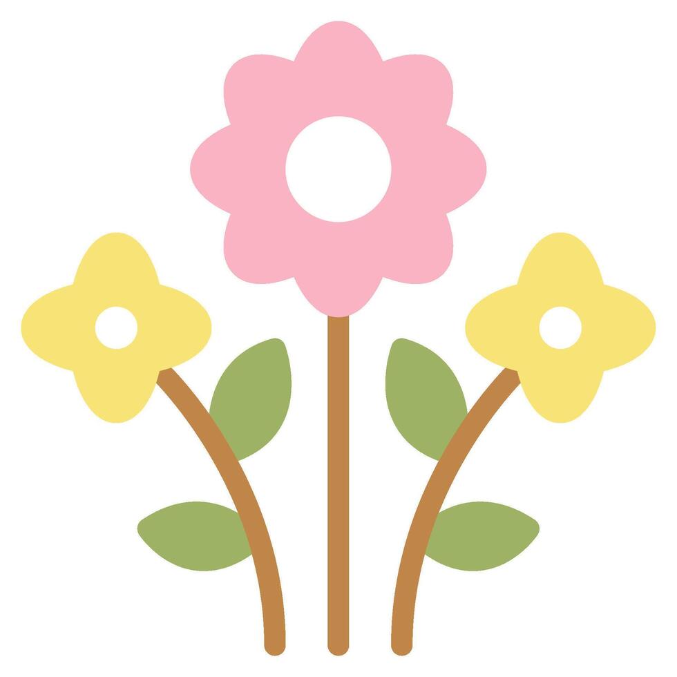 Spring Blossom Icon For web, app, infographic, etc vector
