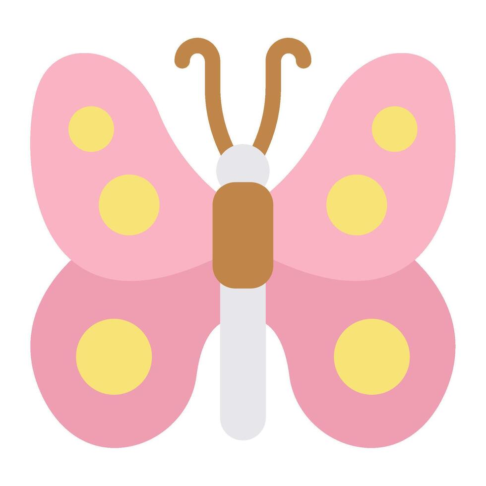 Butterfly Icon For web, app, infographic, etc vector