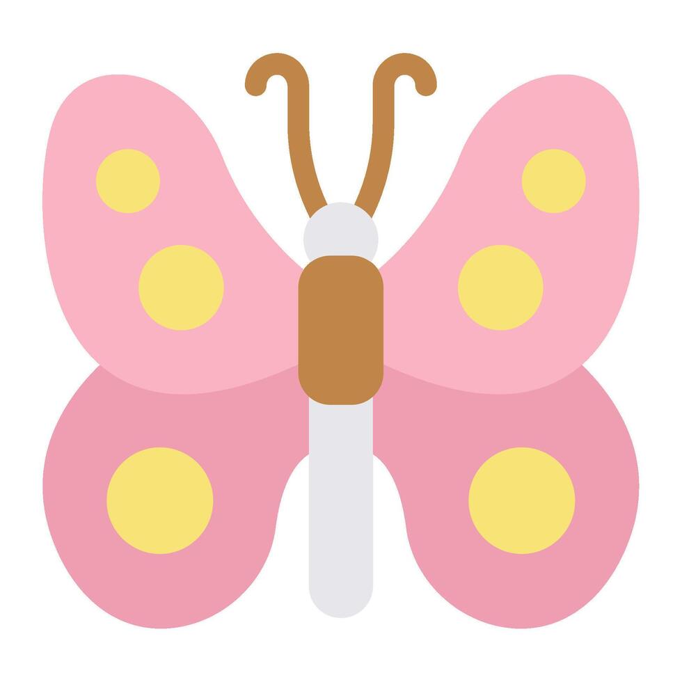 Butterfly Icon For web, app, infographic, etc vector