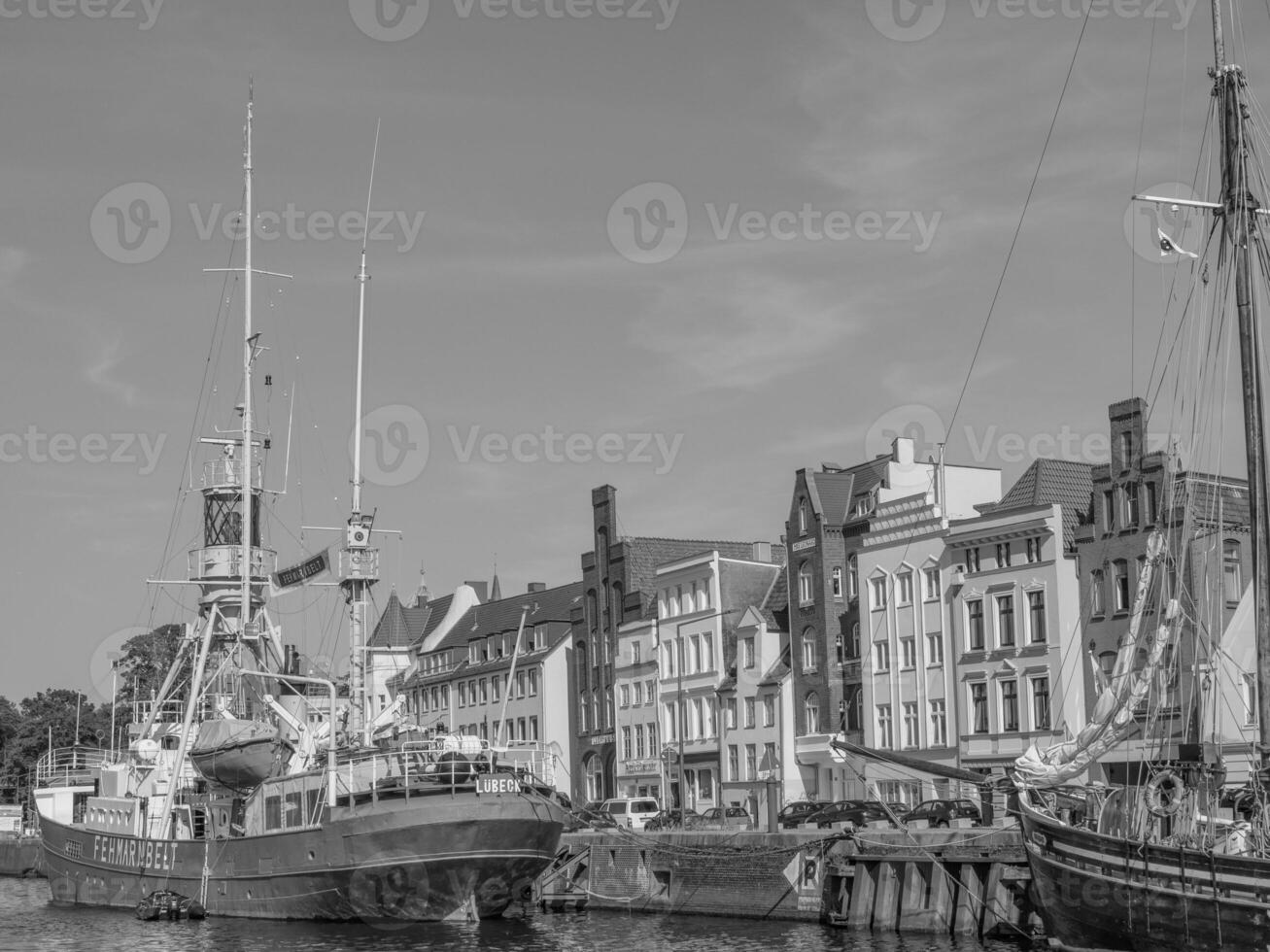 la ciudad de luebeck foto