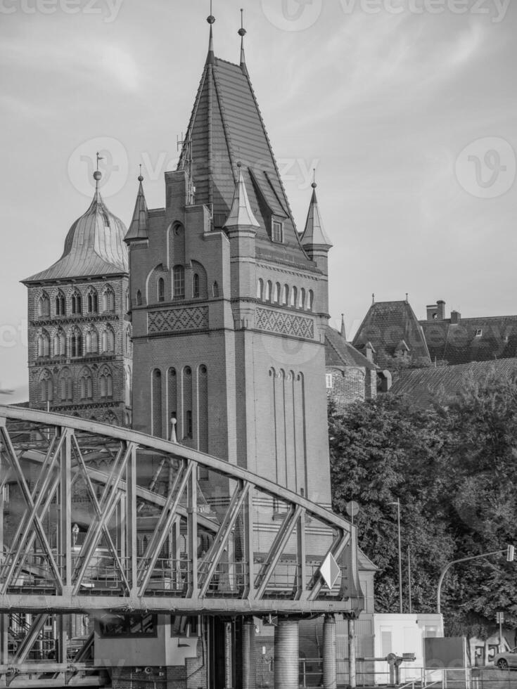 luebeck city in germany photo