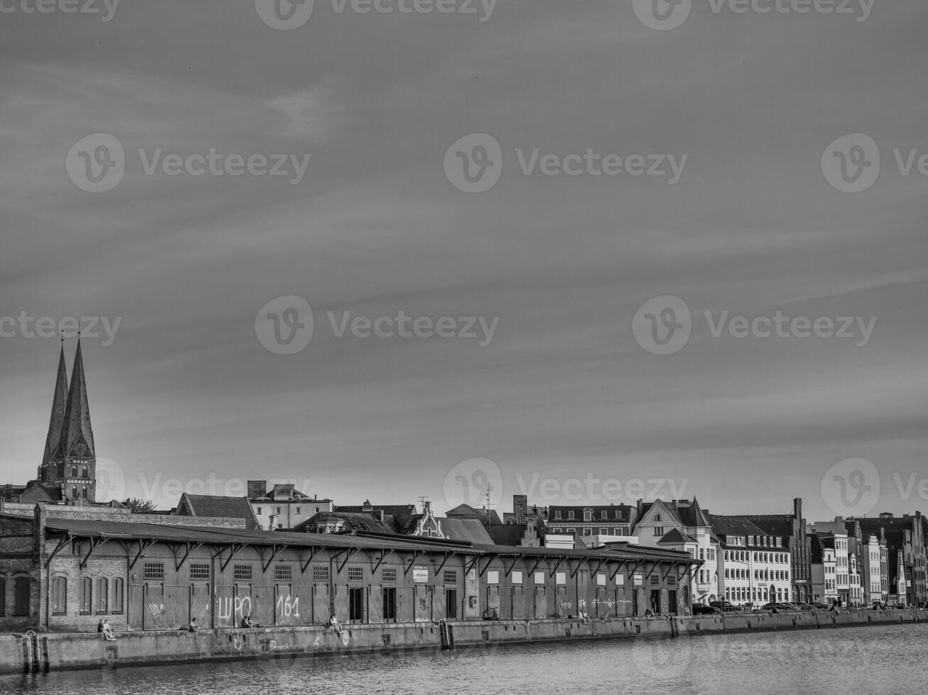 luebeck city in germany photo