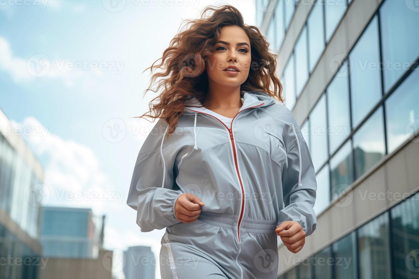 AI generated Woman plus size photo