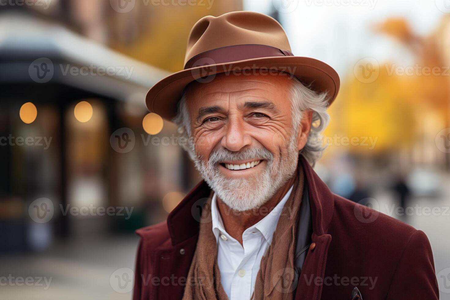 AI generated Senior Man Generated image photo