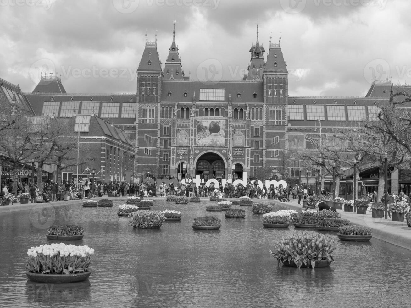 spring time in amsterdam photo