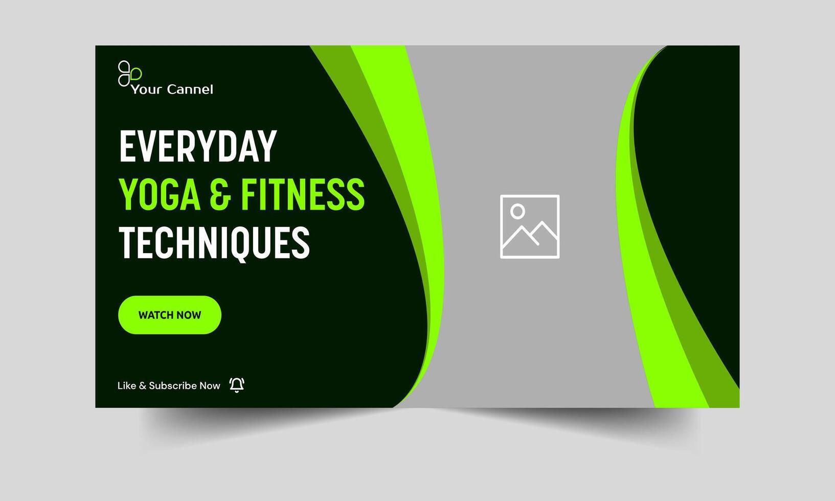 Daily exercise routine advice and techniques techniques for an exercise regimen easily customizable vector EPS 10 file format for creating thumbnail banners and cover design