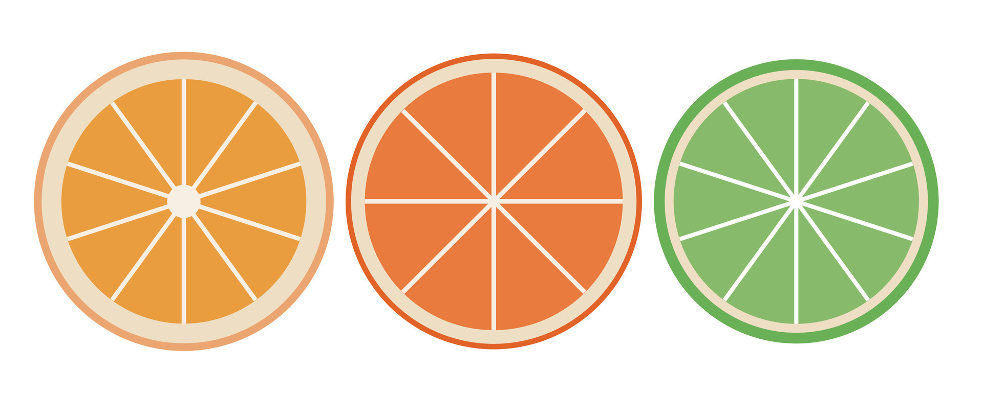 Orange slice vector design 41325293 Vector Art at Vecteezy