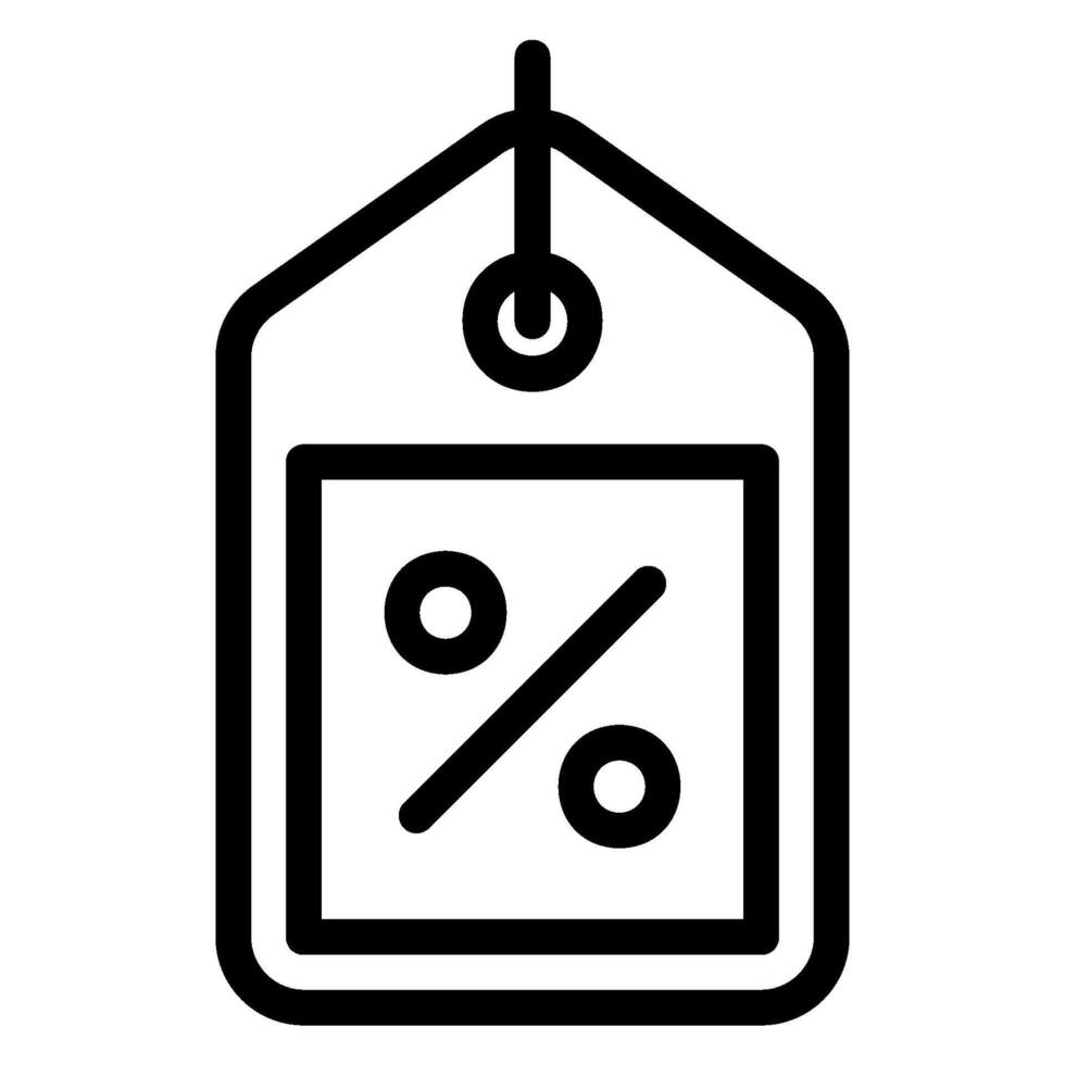 sale line icon vector