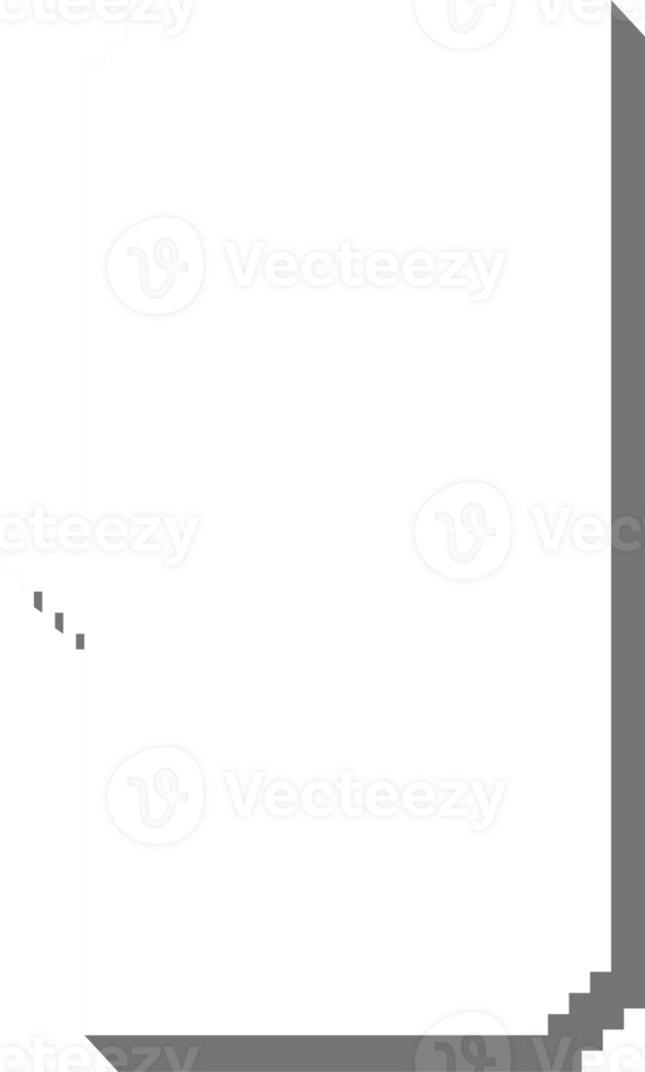 3d 8bit retro game pixel speech bubble balloon icon sticker memo keyword planner text box banner, flat png transparent element design