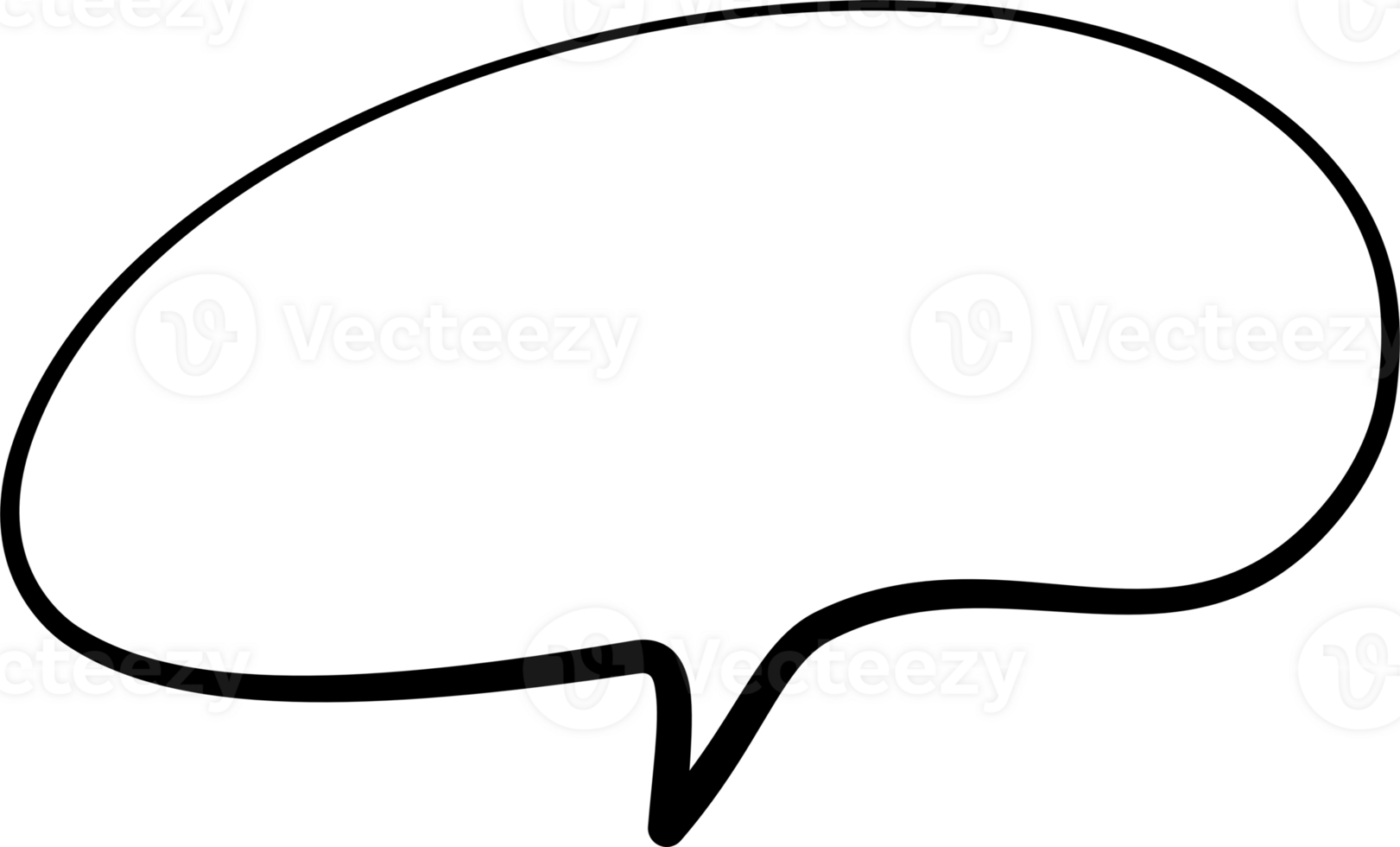 Black and white color speech bubble balloon, icon sticker memo keyword planner text box banner, flat png transparent element design