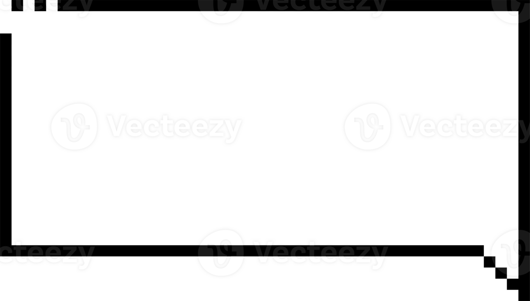 8bit retro game pixel speech bubble balloon icon sticker memo keyword planner text box banner, flat png transparent element design