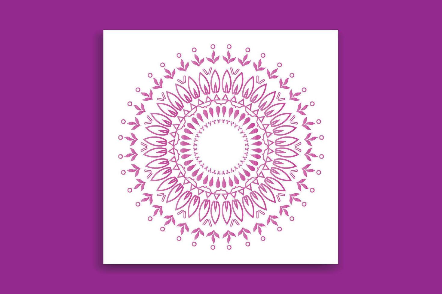 mandala design template vector